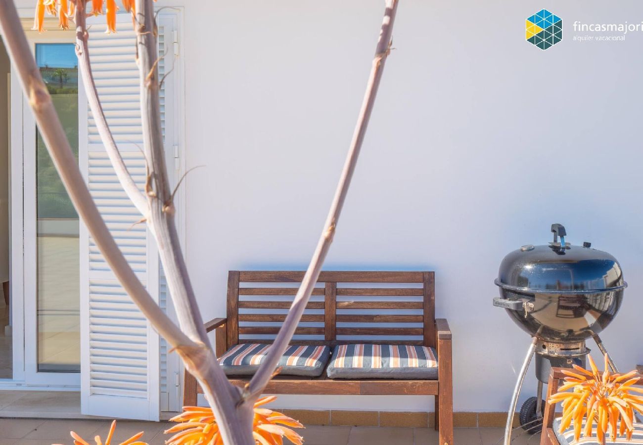 Ferienwohnung in Manacor - Apartamento Cala Mendia Blue