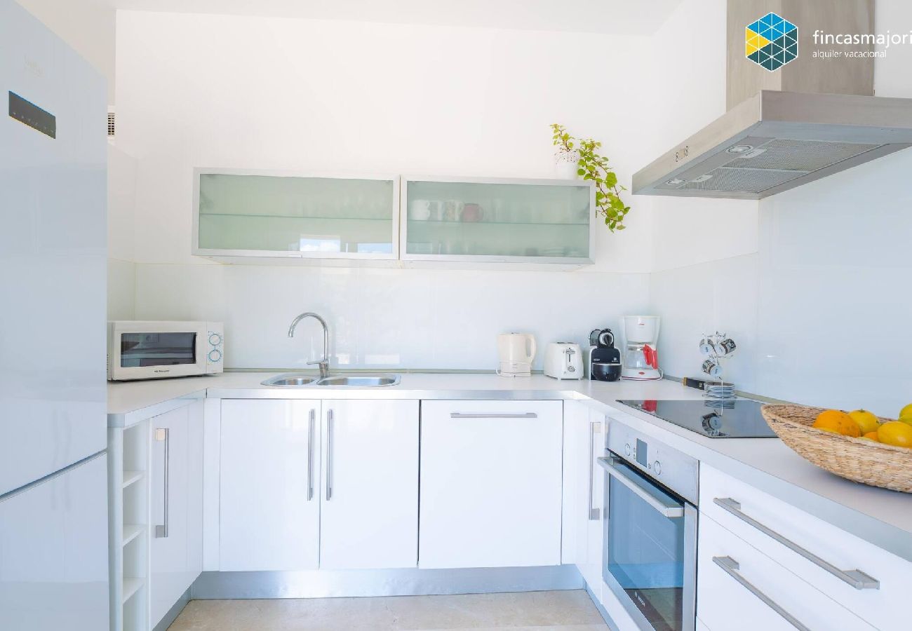 Ferienwohnung in Manacor - Apartamento Cala Mendia Blue