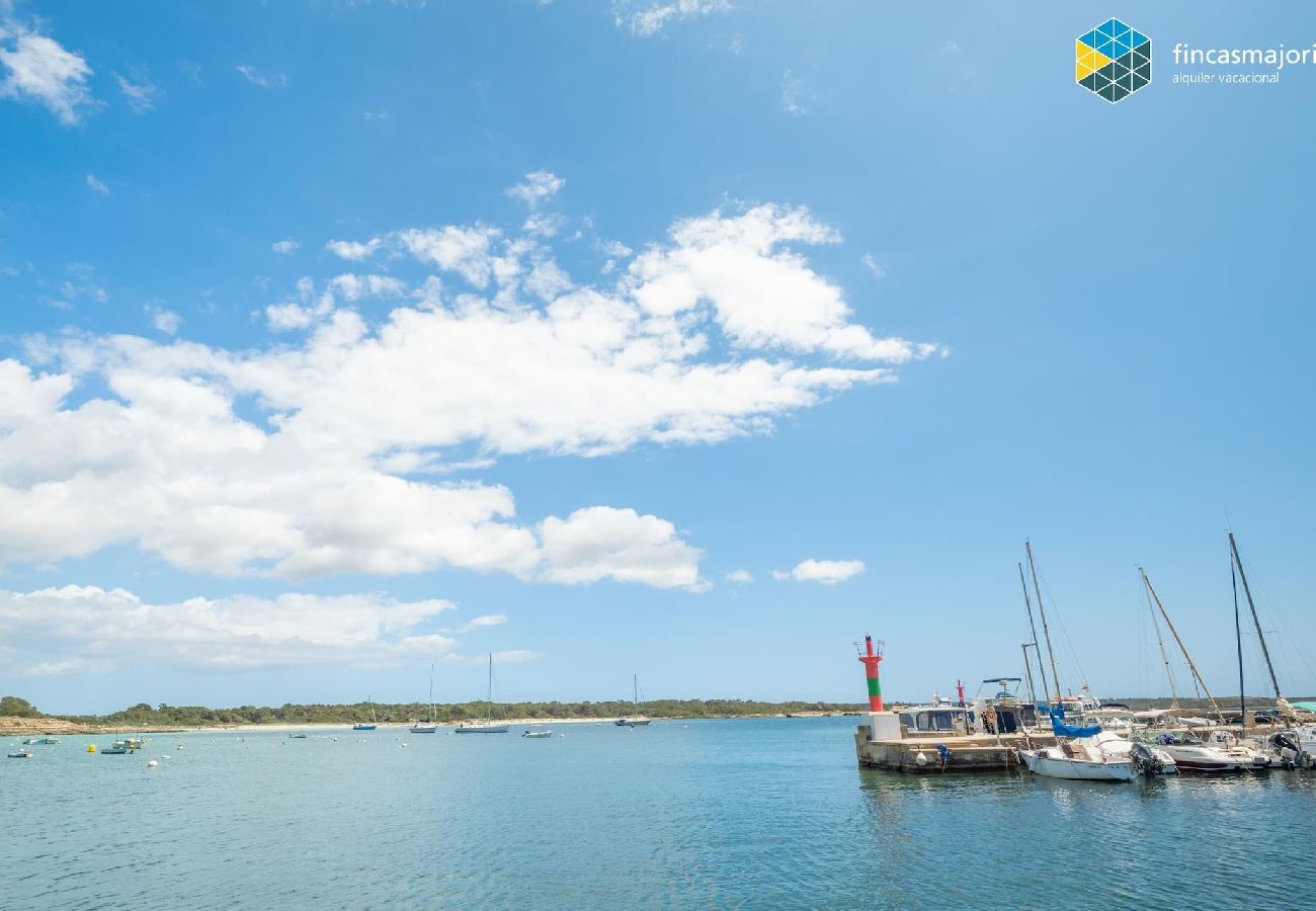 Ferienwohnung in Ses Salines - Apartamento Azulera